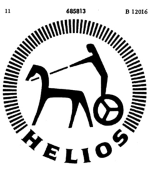 HELIOS Logo (DPMA, 04/22/1955)