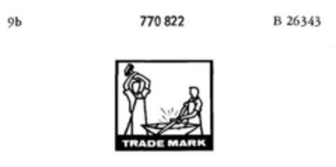 TRADE MARK Logo (DPMA, 31.01.1962)