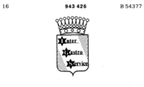 Inter Gastro Service Logo (DPMA, 29.07.1975)