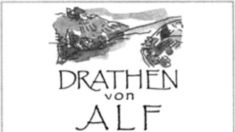 DRATHEN von ALF Logo (DPMA, 07/04/1989)