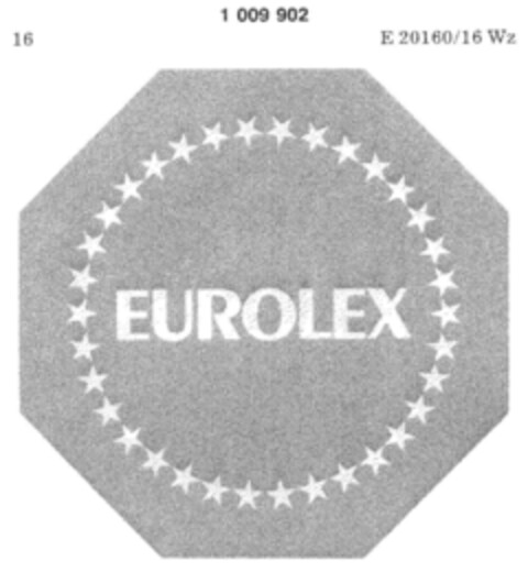 EUROLEX Logo (DPMA, 13.10.1978)