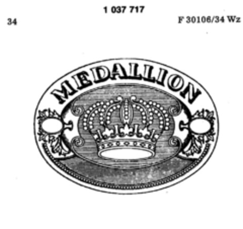 MEDALLION Logo (DPMA, 22.10.1980)