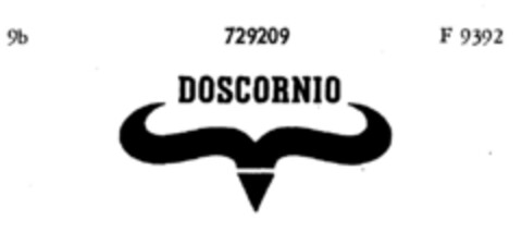 DOSCORNIO Logo (DPMA, 15.12.1958)