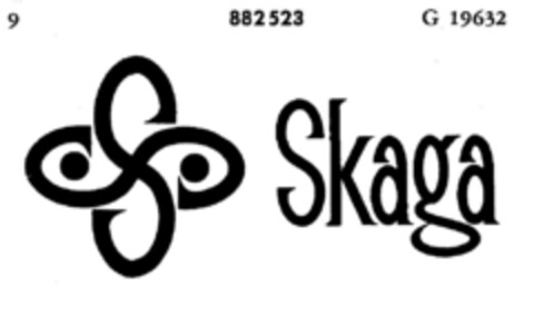 Skaga Logo (DPMA, 03/25/1970)