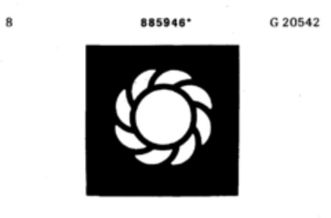 885946 Logo (DPMA, 02.04.1971)