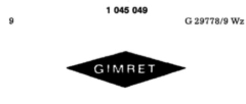 GIMRET Logo (DPMA, 08/11/1982)