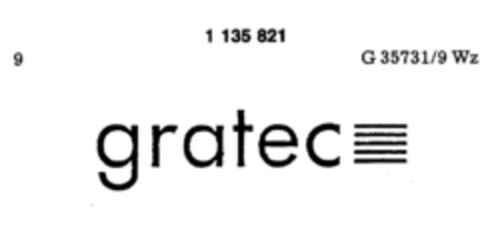 gratec Logo (DPMA, 20.07.1988)