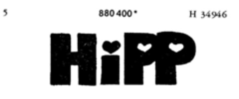 HiPP Logo (DPMA, 13.11.1970)