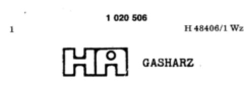 HA GASHARZ Logo (DPMA, 02.02.1981)