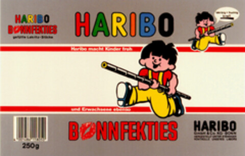 HARIBO BONNFEKTIES Logo (DPMA, 02/24/1984)