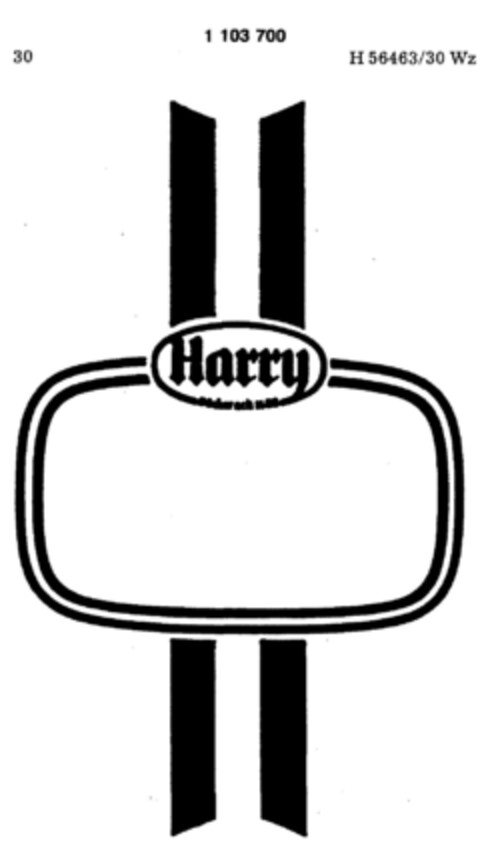 Harry Logo (DPMA, 30.07.1986)