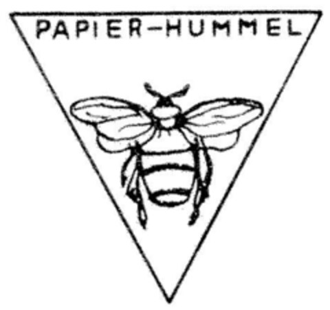 PAPIER-HUMMEL Logo (DPMA, 29.10.1954)