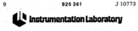 Instrumentation Laboratory Logo (DPMA, 03/15/1973)