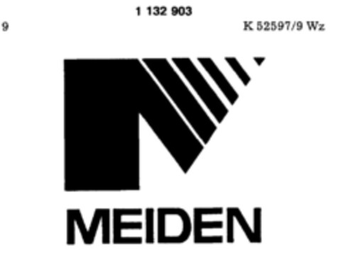 MEIDEN Logo (DPMA, 03/31/1988)