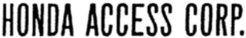 HONDA ACCESS CORP. Logo (DPMA, 11/20/1990)