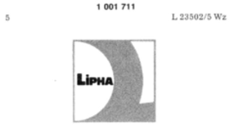 LiPHA Logo (DPMA, 29.06.1979)