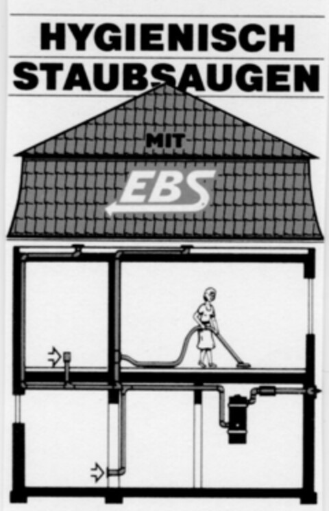 HYGIENISCH STAUSAUGEN MIT EBS Logo (DPMA, 11/24/1989)