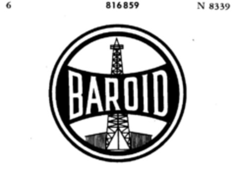 BAROID Logo (DPMA, 04/04/1963)