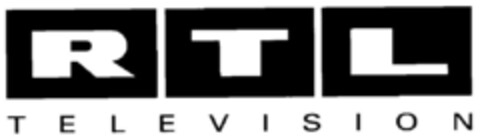 RTL  T E L E V I S O N Logo (DPMA, 02.10.1992)