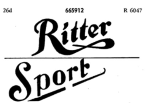 Ritter Sport Logo (DPMA, 03/11/1954)