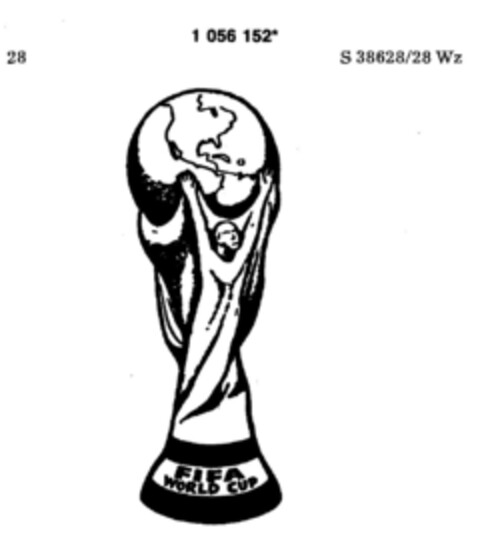 FIFA WORLD CUP Logo (DPMA, 03/30/1983)