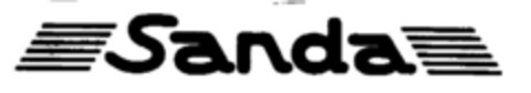 Sanda Logo (DPMA, 07/24/1987)