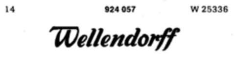 Wellendorff Logo (DPMA, 10.11.1973)