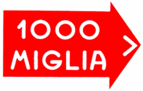 1000 MIGLIA Logo (DPMA, 07/20/1990)