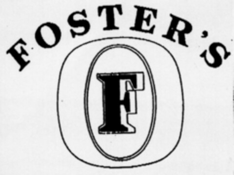 FOSTER'S F Logo (DPMA, 08/02/1990)