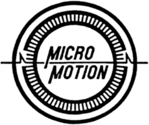 MICRO MOTION Logo (DPMA, 28.09.1990)