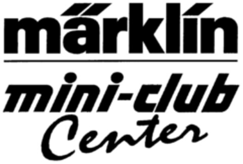 märklin mini-club Center Logo (DPMA, 06.06.2000)