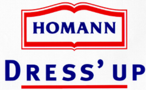 HOMANN DRESS' UP Logo (DPMA, 08/11/2000)