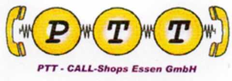 PTT - CALL-Shops Essen GmbH Logo (DPMA, 04/18/2001)