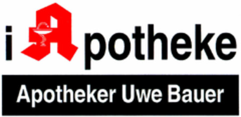 i Apotheke Apotheker Uwe Bauer Logo (DPMA, 30.03.2001)