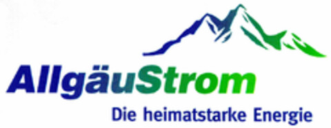 AllgäuStrom Die heimatstarke Energie Logo (DPMA, 20.07.2001)