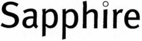 Sapphire Logo (DPMA, 10/05/2001)