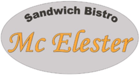 Sandwich Bistro Mc Elester Logo (DPMA, 01.09.2010)