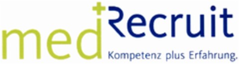 med+Recruit Kompetenz plus Erfahrung. Logo (DPMA, 26.02.2014)