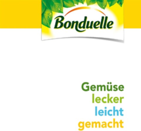 Bonduelle Gemüse lecker leicht gemacht Logo (DPMA, 26.01.2016)