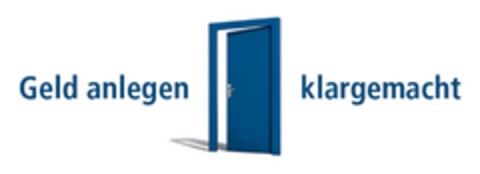 Geld anlegen klargemacht Logo (DPMA, 28.01.2016)