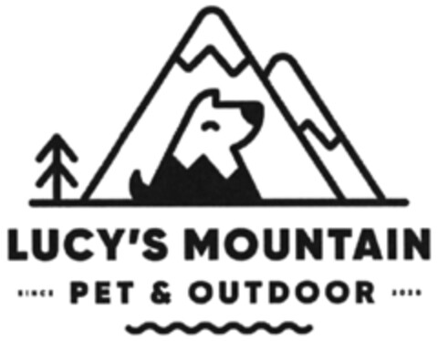 LUCY'S MOUNTAIN PET & OUTDOOR Logo (DPMA, 01/14/2021)