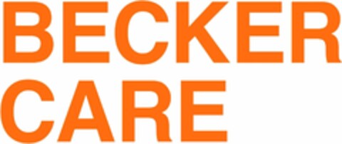 BECKER CARE Logo (DPMA, 30.04.2021)