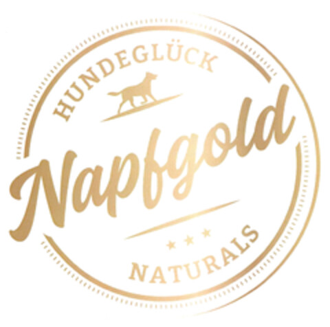 HUNDEGLÜCK Napfgold NATURALS Logo (DPMA, 30.06.2021)