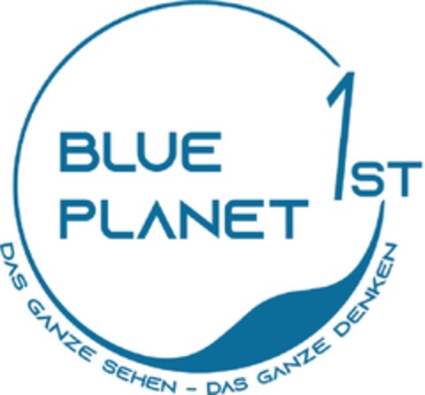 BLUE PLANET 1ST DAS GANZE SEHEN - DAS GANZE DENKEN Logo (DPMA, 09/08/2021)