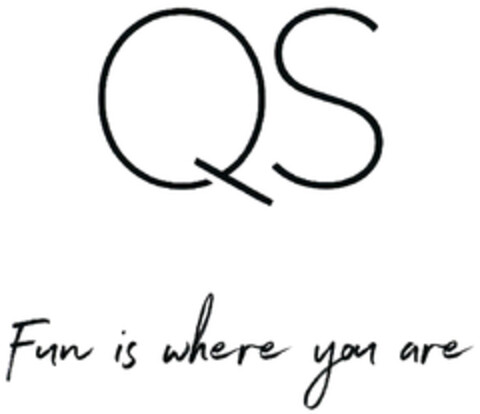 QS Fun is where you are Logo (DPMA, 31.03.2022)