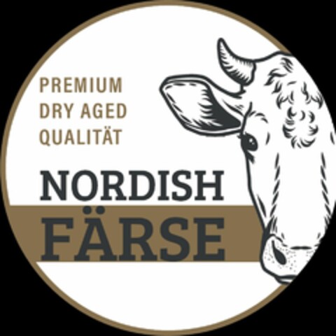 PREMIUM DRY AGED QUALITÄT NORDISH FÄRSE Logo (DPMA, 05.10.2023)