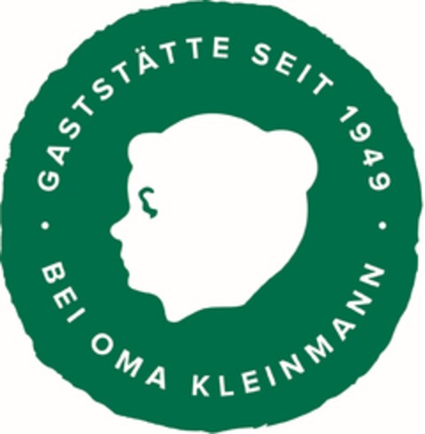 GASTSTÄTTE SEIT 1949 BEI OMA KLEINMANN Logo (DPMA, 26.02.2024)