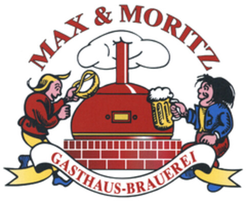 MAX & MORITZ GASTHAUS-BRAUEREI Logo (DPMA, 12.08.2025)
