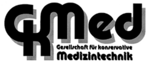 GkMed Gesellschaft für konservative Medizintechnik Logo (DPMA, 10.04.2003)