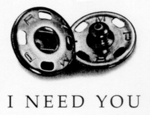 I NEED YOU Logo (DPMA, 22.05.2003)